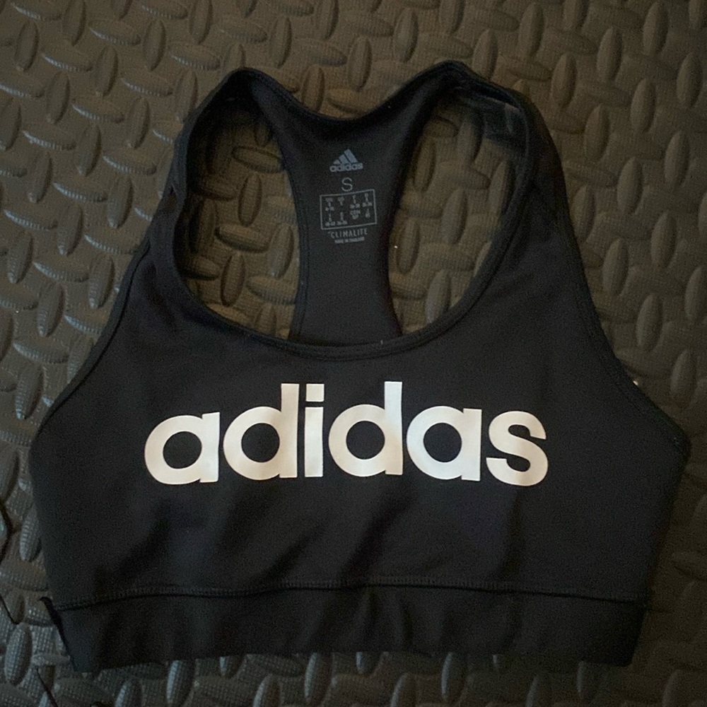Small Black Adidas Climate Sports Bra